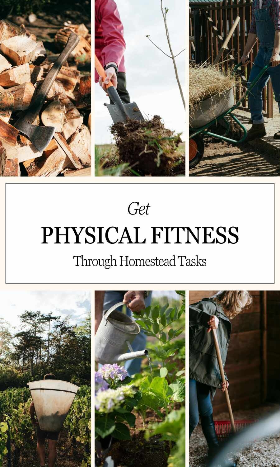 physical tasks of homestead