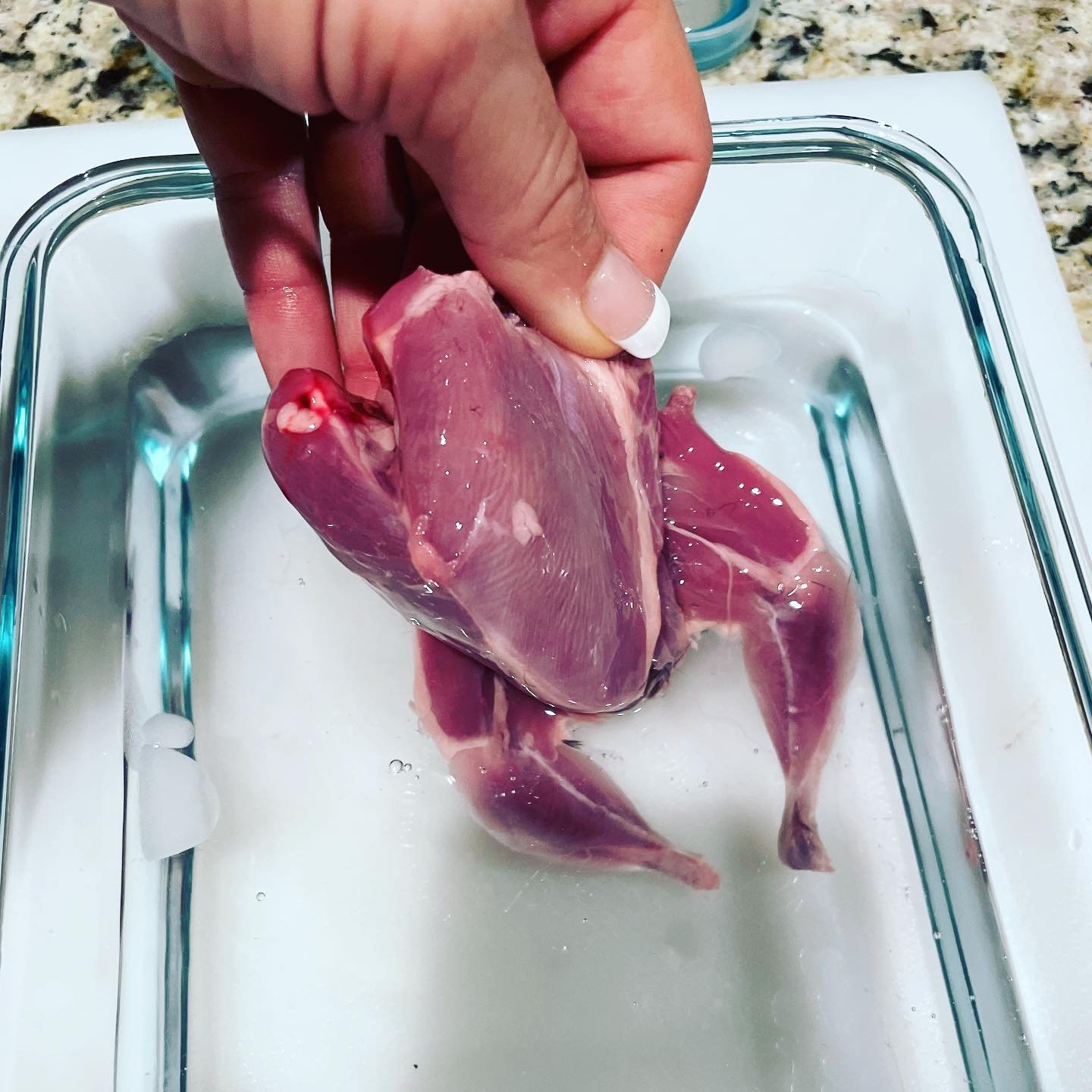 processed quail