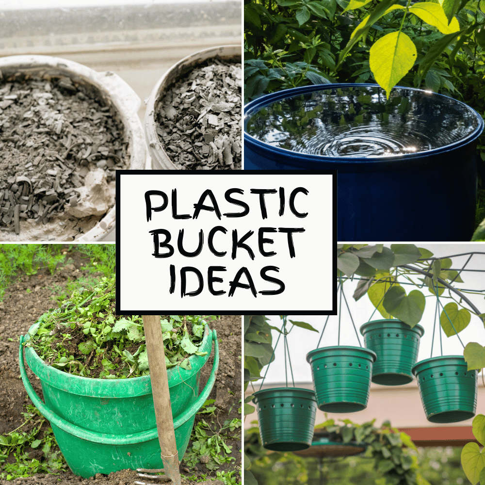 plastic bucket ideas