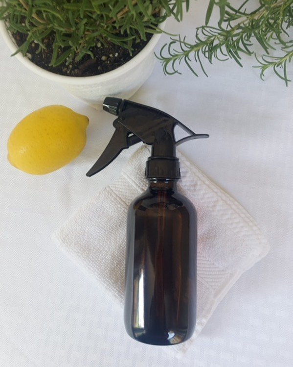 DIY lemon-lavender disinfecting spray