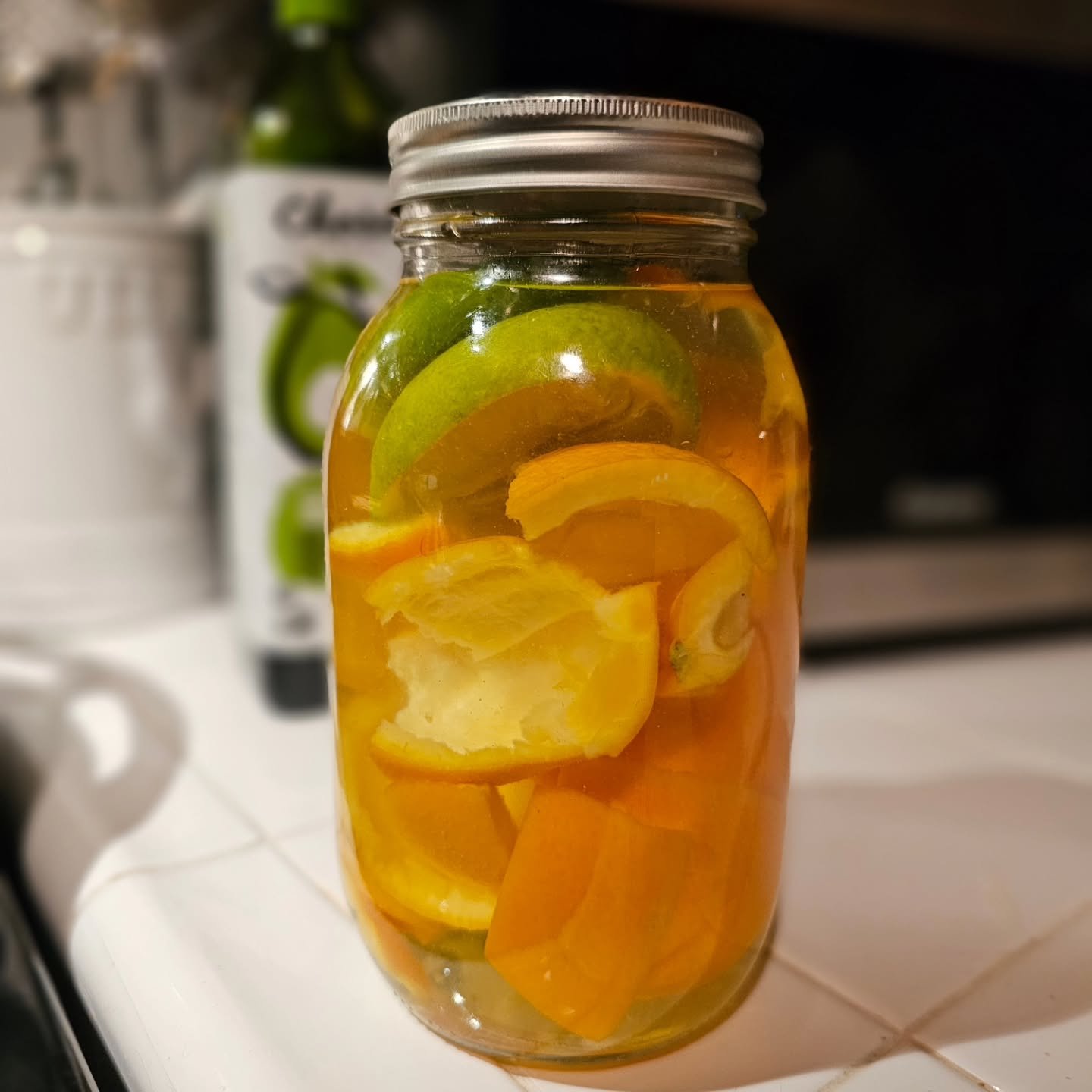 all purpose Citrus Cleaner on table