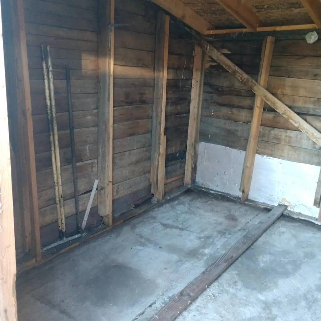 repairing coop for winter