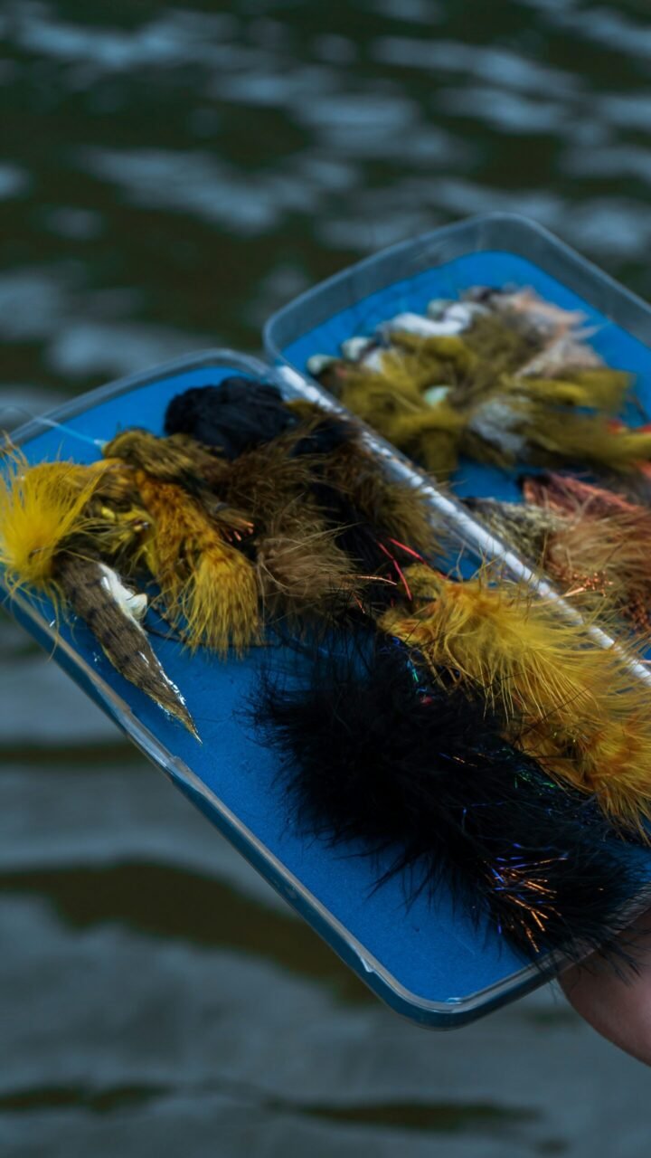 fly tying with feathers