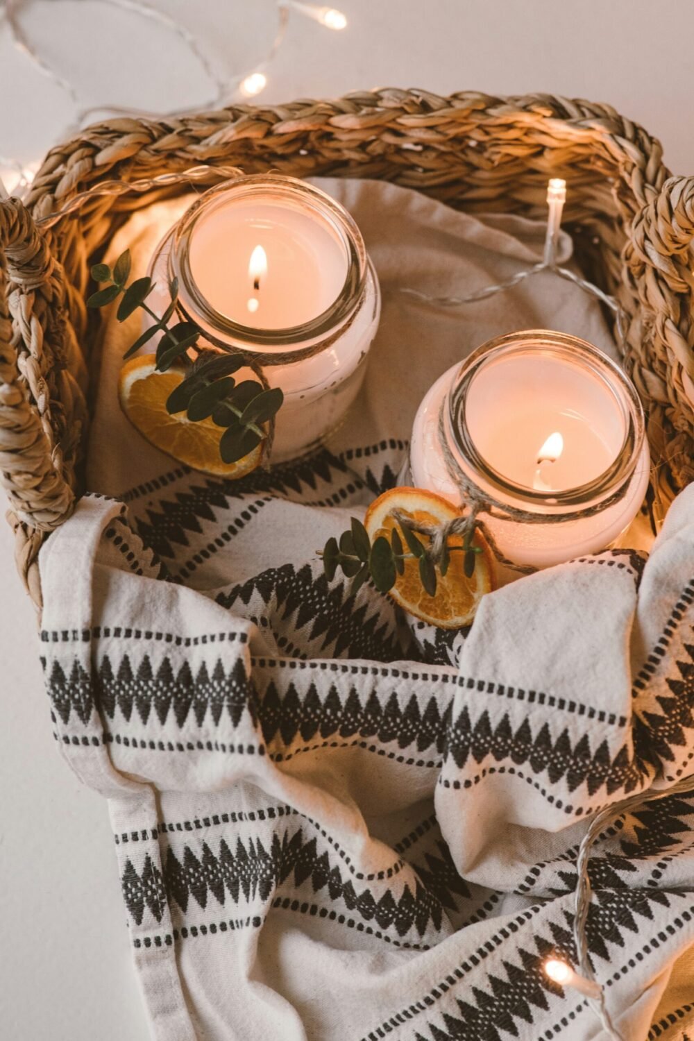 homemade candles